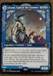 Mtg kaldheim alrund, God of the cosmos showcase mythic NM