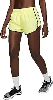 [Nike] Women's Dri-Fit Air Running Shorts (Lime Light, X-Small)
