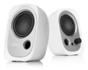 Multi-media Speakers USB 2.0 Powered 3.5mm Auxiliary for PC Laptop Desktop 85dBA