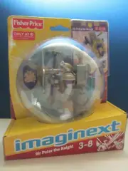 Imaginext SIR PETER THE KNIGHT pack NIB Target Exclusive 2012 DISCONTINUED!