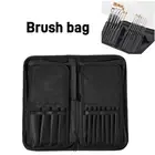 Large Capacity Paint Brush Pouch Portable Pen Cases Make Up Brush Bag