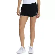 NWT‼ REEBOK Sz M Black Fast Track Relaxed Lined Running Shorts Built-In Briefs