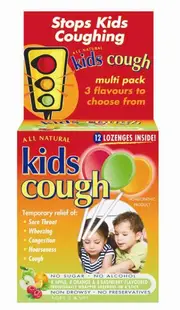 Kids Cough Lozenges On A Stick (Variety) X 12