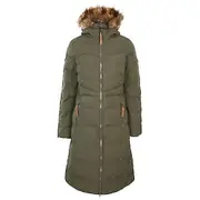Trespass Womens/Ladies Audrey Padded Jacket Dark Vine Green L