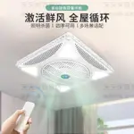 吸頂風扇吊頂天花板風扇嵌入式空氣循環扇石膏板家用電風扇超靜音