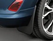 Genuine Ford Fiesta ST 2018 Contoured Rear Mud Flaps / Splash Guards - 2318337