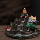 Waterfall Smoke Retro Backflow Censer Resin Fairy Mountain Incense Holder