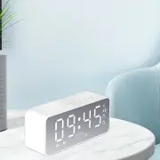 Digital Mirror Alarm Clock Speaker Alarm Clock Long Transmission With