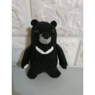 編織 鉤針娃娃 台灣黑熊 送禮收藏