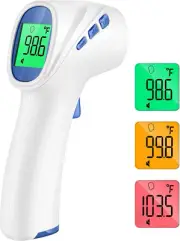 Digital Infrared Forehead Thermometer for Adults and Kids, Fast Accurate Results