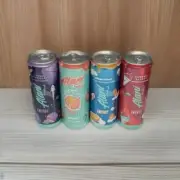 Alani Nu Energy Drink Cosmic Stardust/ Juicy Peach/DreamFloat/ Cherry Slush New!