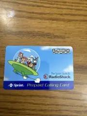 Jetsons Cartoon Network Radio Shack Prepaid Phone Calling Card Used Expired