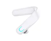 Bluetooth-compatible Earphone Mini Ear Hook IP67 Waterproof Wireless Sports Headset for Mobile Phone - White