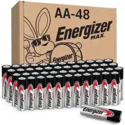 Energizer AA Batteries (48 Count), Double A MAX Alkaline Battery (Packaging...