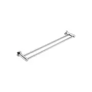 Amelie Deluxe Double Towel Rail 800mm Chrome BDO1930DCH