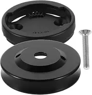 ADOCARN 1 Set Cycling Computer Mount Base Aluminum Alloy Headset Cap with Screws Spacers for Mountain Road Bikes Secure Easy Installation for Accurate Data Tracking