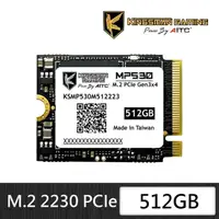 在飛比找momo購物網優惠-【AITC 艾格】KINGSMAN MP530_512GB 