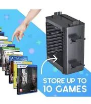 Nintendo Switch Game Holder Game Disk Rack and Controller Organizer