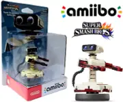 Nintendo Amiibo Figure Super Smash Bros R.O.B. FAMICON COLORS ROB
