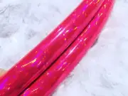 Pink Disco Polypro HDPE Dance Exercise Hula Hoop COLLAPSIBLE push button