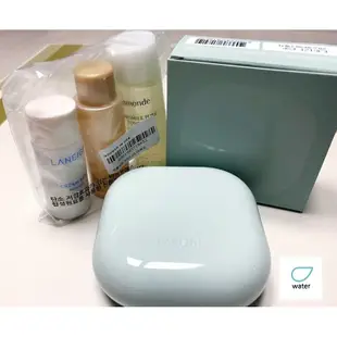 韓國 蘭芝 新款 NEO 氣墊粉餅 綠盒 粉盒15g + 送愛茉莉太平洋基礎護理 3種小樣