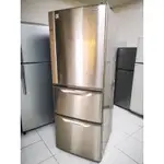 節能中古電冰箱 國際 580公升 三門冰箱（上冷藏下冷凍*強化玻璃層板）