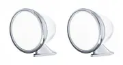 Custom 4" Chrome Bullet GT Racing Style Sport Exterior Door Mirrors Car Truck (for: Porsche)