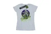Beetlejuice Womens/Ladies Faded Pose Cotton T-Shirt (Sports Grey) - UTBI12102