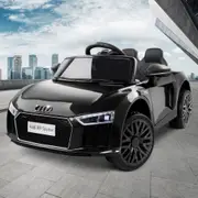 Audi Licensed R8 Ride On Car 12V Kids Electric Toys Remote Control Black