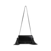 [JIL SANDER] Tassel Crossbody Bag Black