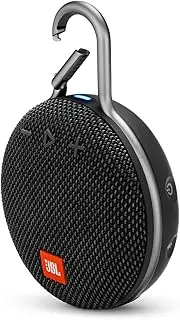 JBL Clip 3 - Waterproof Portable Bluetooth Speaker - Black