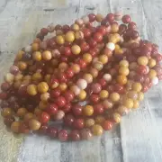 Natural Mookaite 4mm Approx 90pce Strand. Free postage. Oz Seller
