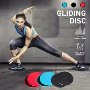 2x Gliding Sliding Discs Core Sliders Gym Yoga Fitness Exercise Workout Training