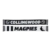 Collingwood Magpies AFL Burley Sekem Defender Scarf! BNWT!