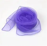 Rockreyoa Pack of 10 60 x 60 cm Juggling Cloths, Colourful Dance Cloths, Chiffon Cloths, Silk Scarves for Dancing, Juggling, Sensory, Dance Cloths, Activity Accessories, Nursery Children's Show,