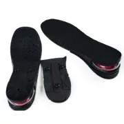 Men's Height Increasing Insoles 3-5CM PU EU Size 40-46 Random Color