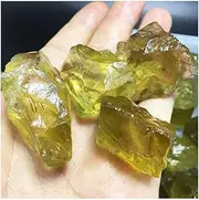 Wixine 100g Brazil's Beautiful Natural Topaz Rough Mineral Crystal Specimens, Stone, Topaz