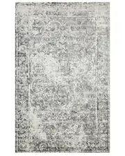 Solo Rugs Floral Hand-Loomed Rug 10' x 14' Bone