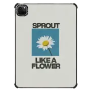 iPad Pro 11-inch (3rd/4th gen) iPad Impact Case Sprout Like A Flower by Niko Mukelyan