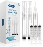Fillable Touch up Paint Pen Brush, 3 Pcs Paint Pen for Wall Touch Up, Refilla...