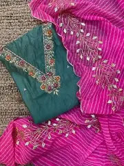 Indian Pakistani Salwar Kameez New Party Wear Kurti With Dupatta Ethnic Dress