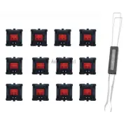 12X Cherry MX Blue/Brown/Black/Red Switches Mechanical Keyboard Microswitch 3PIN
