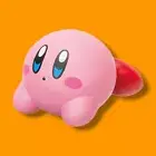 Nintendo Eikoh Kirby of the Stars Interior Mini Figure 2 Kirby Lying Face Down