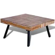 Coffee Table Square Reclaimed Teak Wood