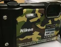 在飛比找Yahoo奇摩拍賣-7-11運費0元優惠優惠-二手保固七日包防水 NIKON W300 數位相機 取代AW