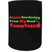 Alcohol Stubby Holder - I Love Gardening - Funny Novelty Birthday Gift Joke Beer Can Bottle