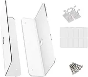 1 Set Storage Bracket for Wall Mounted Speakers and Household Items Elegant Speaker Rack and Organiser for Smart Devices and Accessories