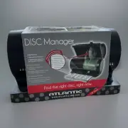 Atlantic Disc Manager 80 CD DVD Game Disc Storage Holder Organizer Selector NEW