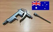 Metal Air Blower Dust Gun Compressor Attachment Duster Blowing Tool Pneumatic