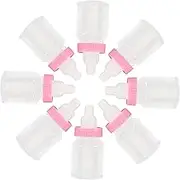 HOMOCONO 12pcs Shower Candy Boxes Feeding Bottle Shaped Candy Containers Reusable Party Treats for Festivals and Birthdays Cute Transparent Design for Sweet Storage